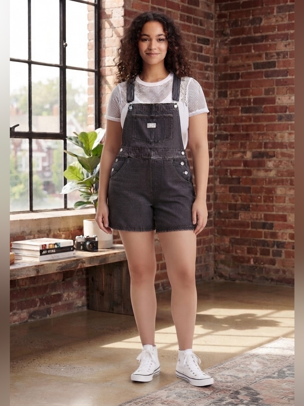 Levi’s Premium Vintage Shortalls Washed Black
